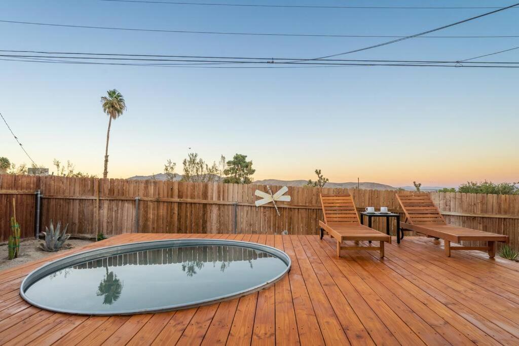 Vila Palm Vista Retreat *Hot Tub/Cowboy Pool/Hammocks* Joshua Tree Exteriér fotografie